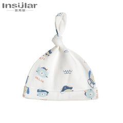 Insular Baby Knot Beanie Hat – Soft Cotton Cap with Cute Animal Prints