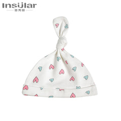 Insular Baby Knot Beanie Hat – Soft Cotton Cap with Sweet Patterns