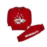 Snowfall Penguin Fun Boy Girl Track Suit Lounge Wear