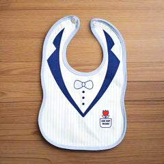 Lining Style Bowtie Suiting Dress Design Baby Bib
