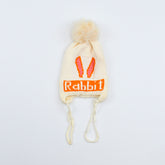 Stylish Rabbit Pom Pom Beanie