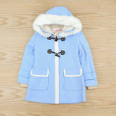 Girls Duffle Woolen Coat