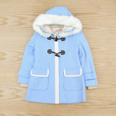Girls Duffle Woolen Coat