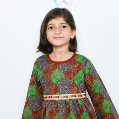 Blossoming Frock with Gharara Pants
