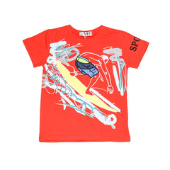 Boys Superior Quality Surfing Adventure T Shirt
