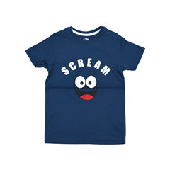 Scream Summer Half Sleeves Boys T-Shirt