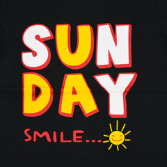 Happy Sunday Summer Half Sleeves Boys T-Shirt