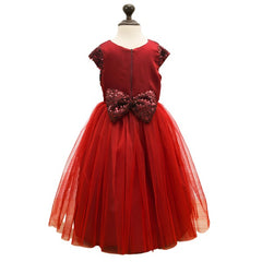 Sequin Front Plated Long Maxi