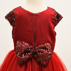 Sequin Front Plated Long Maxi