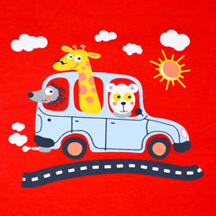 Safari Tour 2 Piece Boys Shirt and Shorts Set