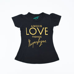 Amour LOVE Fashion Girls T- Shirt