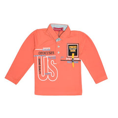 BTG Fashion Full Sleeves Collar Neck Boys T-Shirt