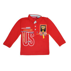 BTG Fashion Full Sleeves Collar Neck Boys T-Shirt