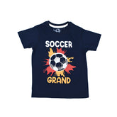 Soccer Grand Summer Half Sleeves Boys T-Shirt