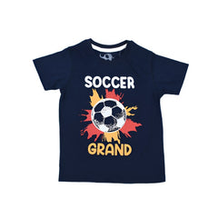 Soccer Grand Summer Half Sleeves Boys T-Shirt