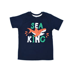Sea King Summer Half Sleeves Boys T-Shirt