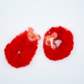 Minnie Stylish & Fashionable Fancy Girls Hair Scrunchies Set