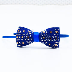 Stylish And Trendy Bow Tie Crystal Embellished Girls Hairband