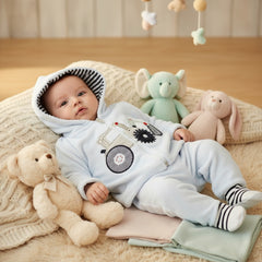 Closed Feet 2 Piece Superior Quality Fur Excavator Super Warm Baby Girl & Baby Boy Dress