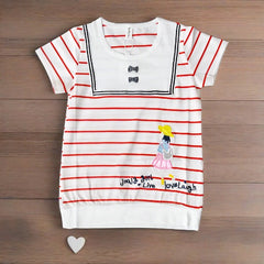 Premium Quality 100% Cotton Live, Love and Laugh Girl T Shirt