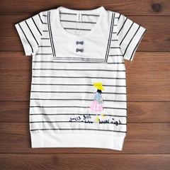 Premium Quality 100% Cotton Live, Love and Laugh Girl T Shirt