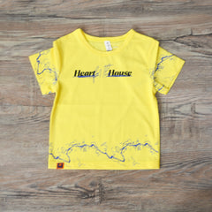 Boys Superior Quality Heart for the House T-Shirt Round Neck