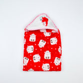 Hooded Little Sheep Unisex Baby Flannel Blanket