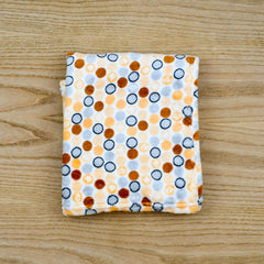 Polka Dots Unisex Baby Cotton Flannel Blankets