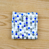 Polka Dots Unisex Baby Cotton Flannel Blankets