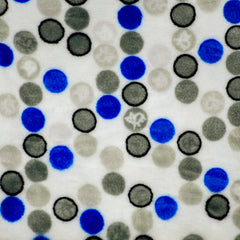 Polka Dots Unisex Baby Cotton Flannel Blankets