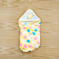 Hooded Hello Cat Unisex Baby Flannel Blanket