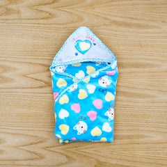 Hooded Hello Cat Unisex Baby Flannel Blanket