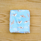 Baby Shark Unisex Baby Cotton Flannel Blanket