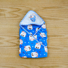 Hooded Little Sheep Unisex Baby Flannel Blanket
