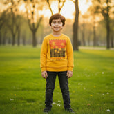 A yellow sweatshirt with a tropical beach design and the text 'CALIFORNIA' and 'LET'S GO ON A AIR TRIP'.