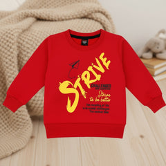 Strive To Be Better Boys Winter Sweatshirt
