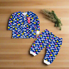 Quilted Minnie Button Down Shirt Pants 2 Piece Girl Dress