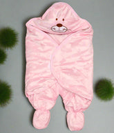 Crystal Velvet Cotton Padded Sleeping Bag with Chest Quilt