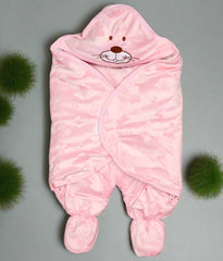 Crystal Velvet Cotton Padded Sleeping Bag with Chest Quilt