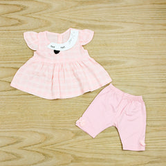 Sleeping Baby 2 Piece Frock Shorts Baby Girl Toddler Girl Dress