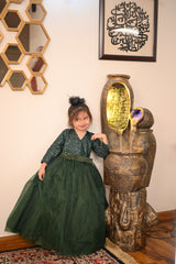 Shimmer & Shine Princess Gown – Girls' Party Dress with Sequin Bodice for Birthdays, Parties, Weddings & More (Ages 1–12 Years)