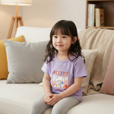 Active Smile Common Daily Use Summer Half Sleeves Girls T-Shirt