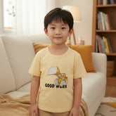 Good Work Common Daily Use Summer Half Sleeves Boys T-Shirt