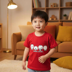Panda Action Common Daily Use Summer Half Sleeves Boys T-Shirt