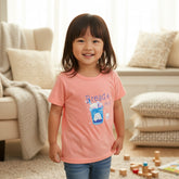 Bread & Milk Common Daily Use Summer Half Sleeves Girls T-Shirt