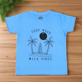 Wild Vibes Outdoor Summer Half Sleeves Boys T-Shirt