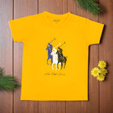 Polo Game Outdoor Summer Half Sleeves Boys T-Shirt