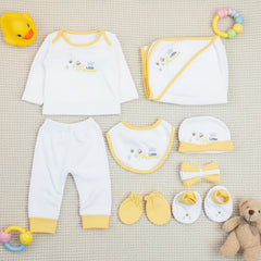 Little Princess New Born Baby Girl 10 Pieces Starter Set
