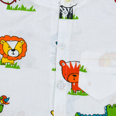 Baby Animal Jungle Fun Shirt Shorts Baby Boy Toddler Boy Dress