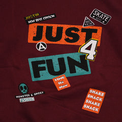 Just For Fun Round Neck Boys Sweatshirt